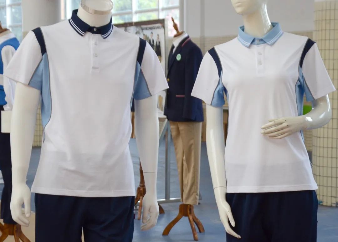 秋运服冬运服夏礼服秋礼服冬礼服校服样板展示可中新校服的设计说明