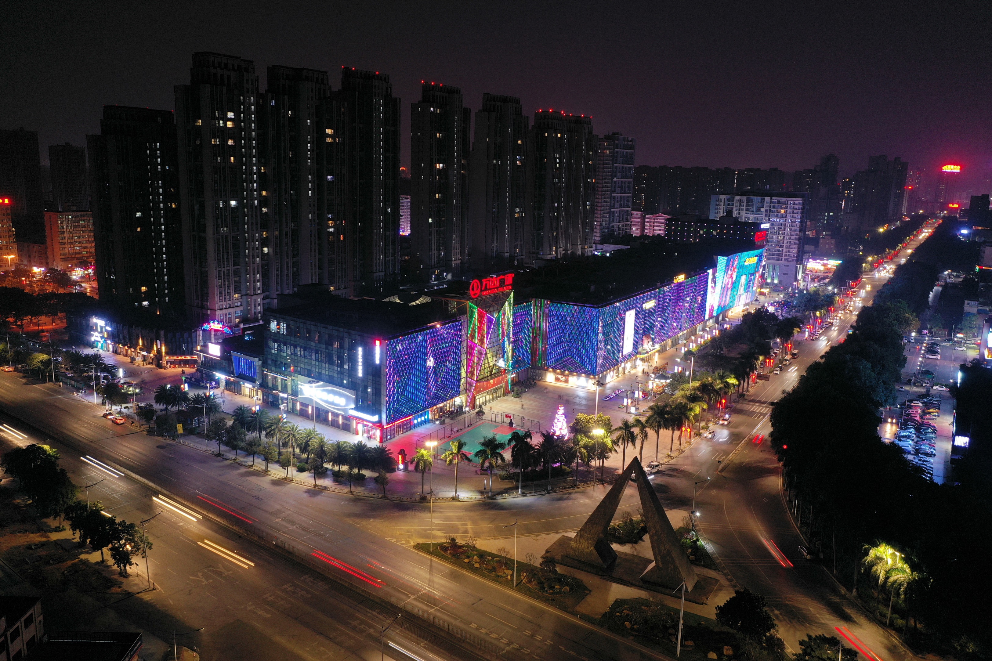 长安新春夜景美出新高度