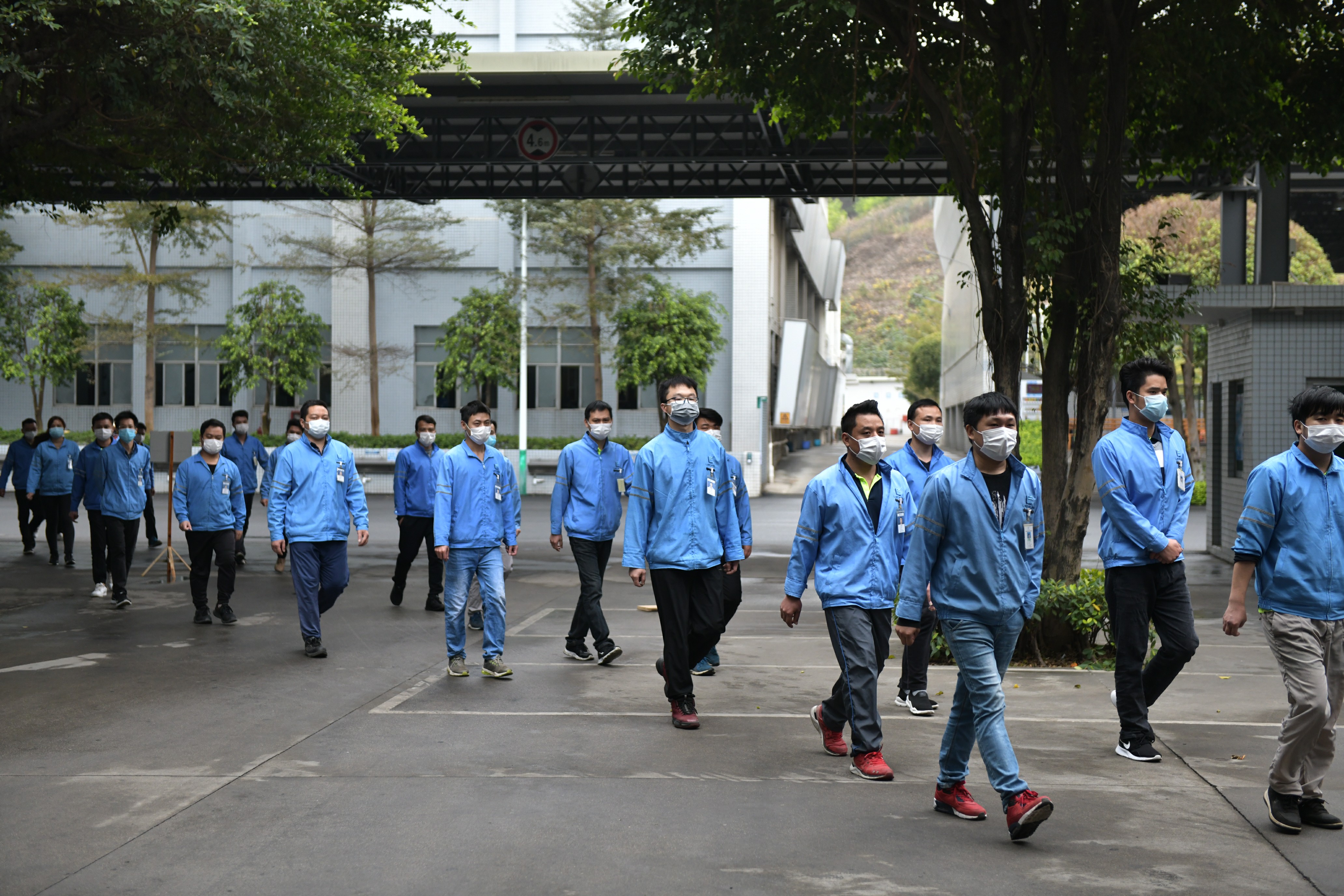 上午十二时许,随着米亚公司的下班,员工陆续赶往食堂就餐.