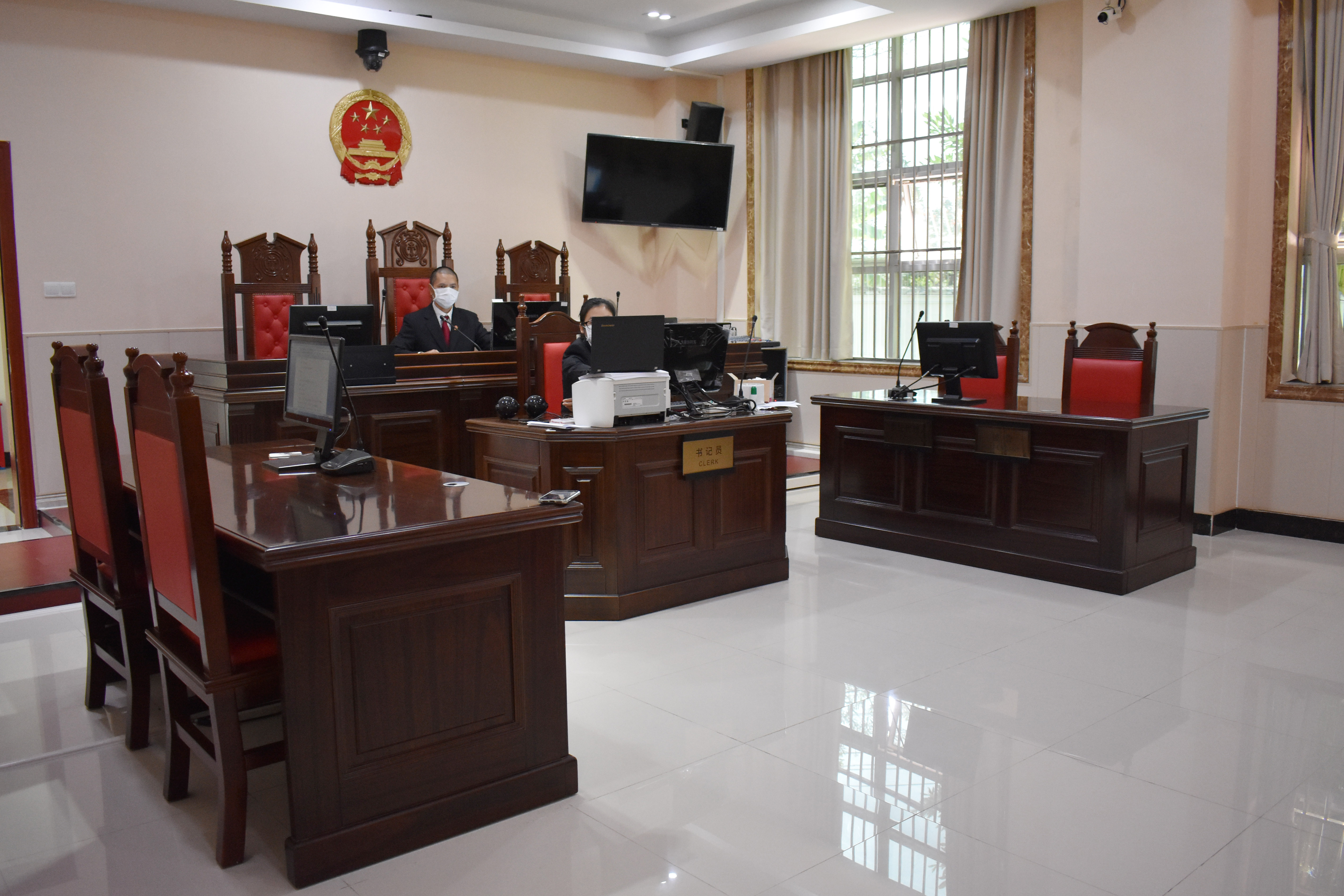 桥头法庭开启线上庭审模式远程助力湖北当事人化解纠纷