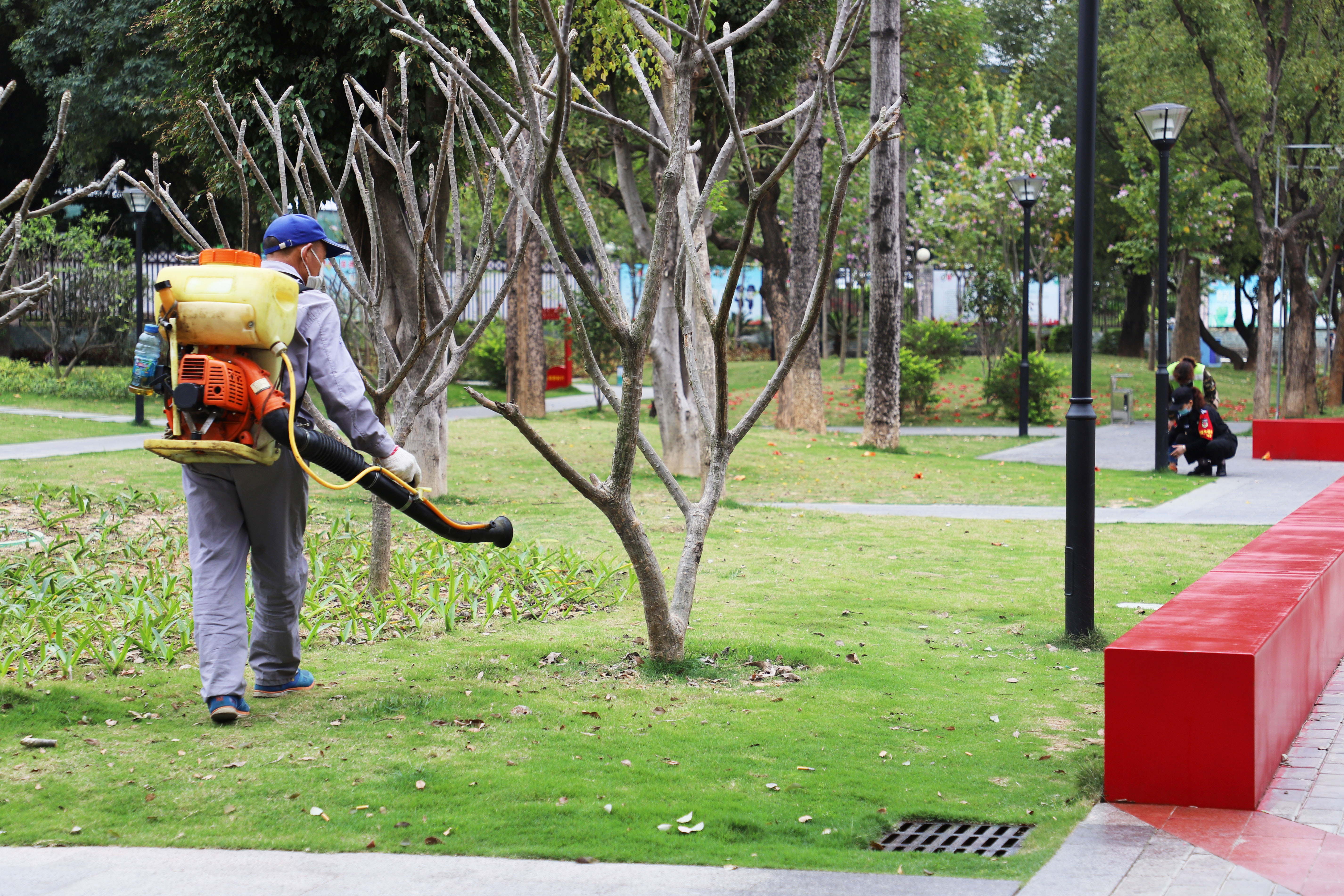 谢岗全面开展消杀工作爱国卫生行动助力疫情防控