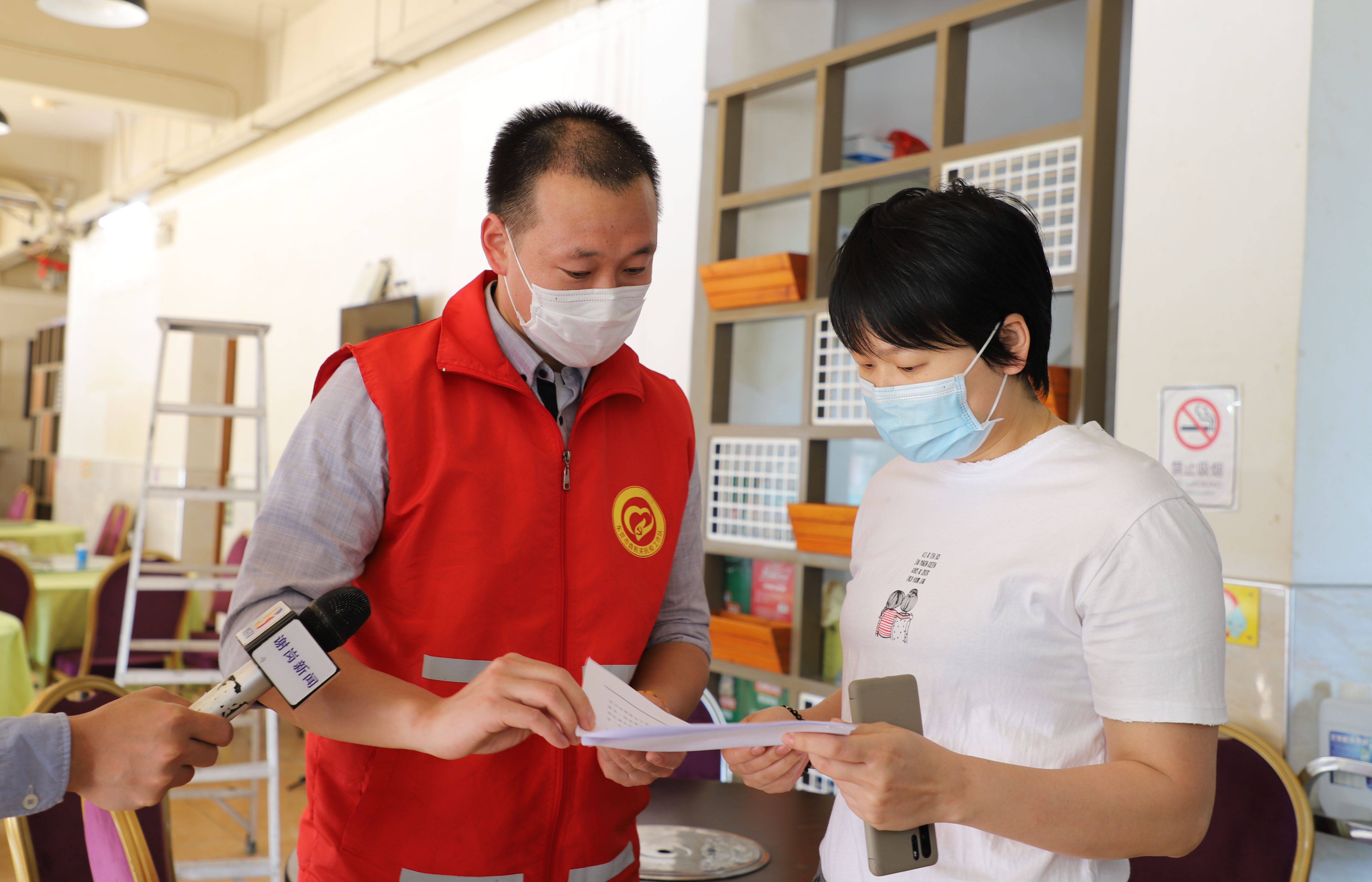 市直機關抗疫工作隊助謝崗守牢防疫陣地