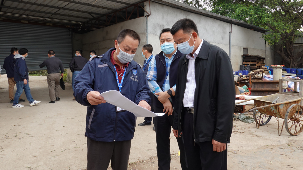 市镇联合行动清理虎门白沙社区"散乱污"企业6家