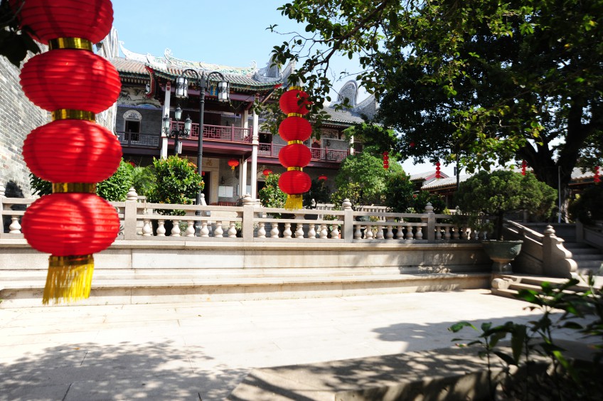 发挥文化振兴在乡村振兴中的作用大朗镇蔡边村福德堂是一座古式建筑