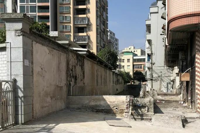 大朗镇蔡边村集中清理排渠两岸违建物案例