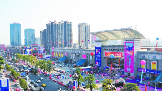 大朗镇巷头社区中国毛织第一村初具现代都市气息