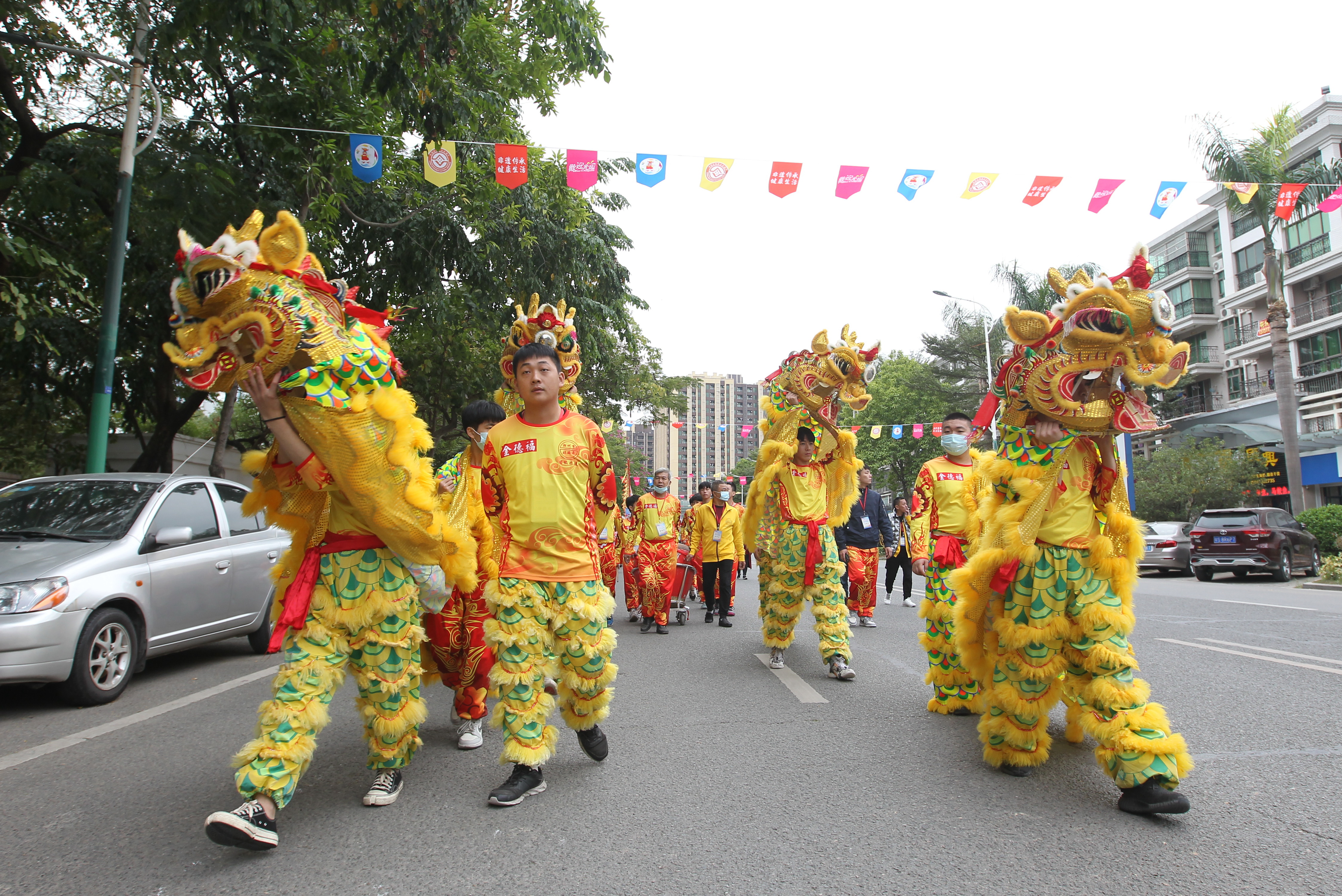 2020年广东省麒麟大巡游在樟木头启动
